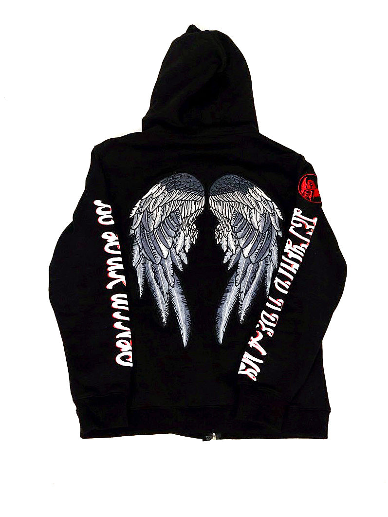 Full-Zip Angels & Co NY Hoodies