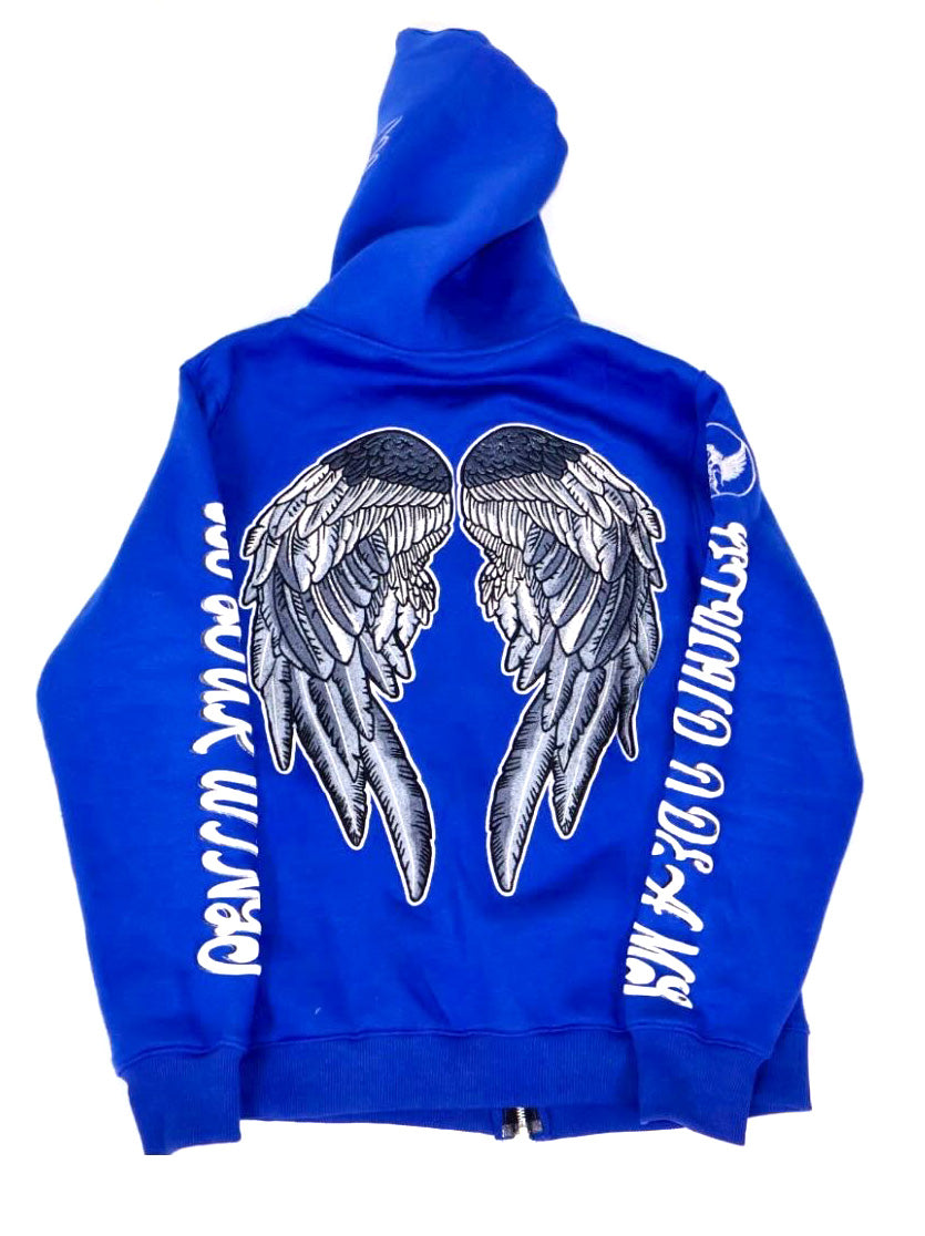 Full-Zip Angels & Co NY Hoodies